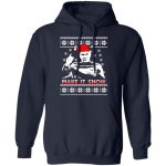 Captain Picard make it snow Christmas sweater 1
