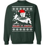Captain Picard make it snow Christmas sweater 2