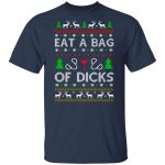 Eat a bag of dicks Christmas sweater 1