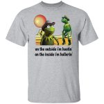 Kermit Hootin and Hollerin on the outside I'm hootin shirt 3