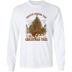 Cowboy Rockin around the Christmas tree Christmas sweatshirt 1