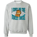 I fuck on the first date Garfield shirt 2