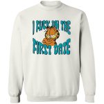 I fuck on the first date Garfield shirt 3