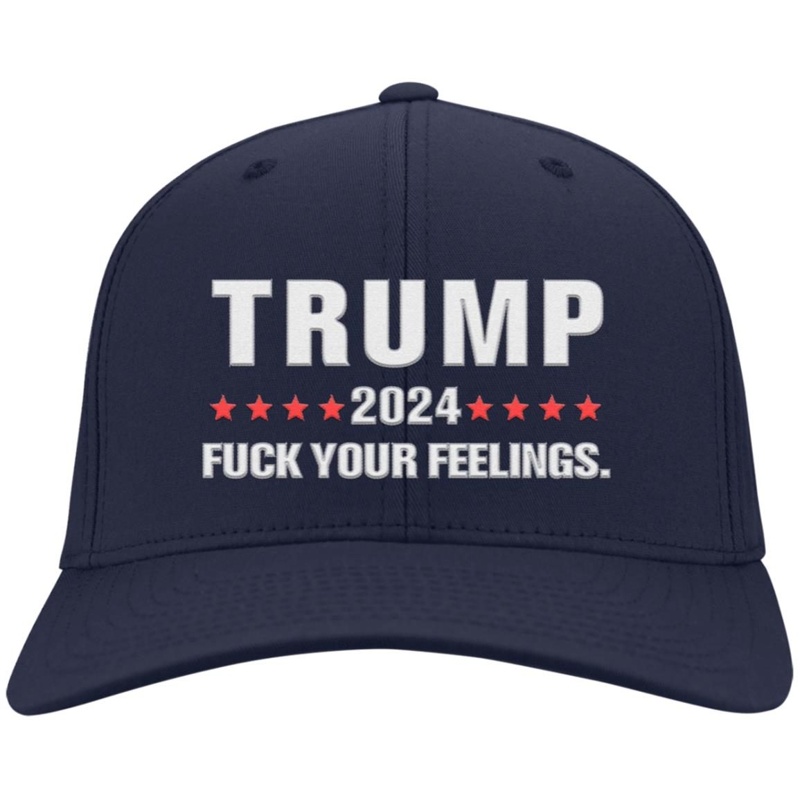 Tr*mp 2024 f*ck your feelings hat cap