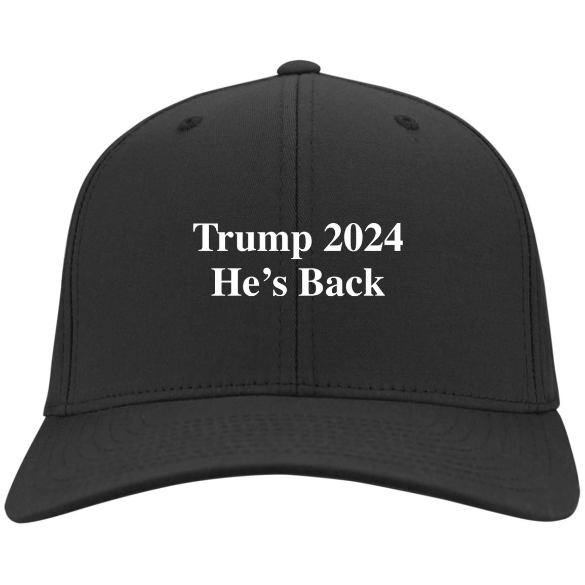 Tr*mp 2024 he is back hat cap