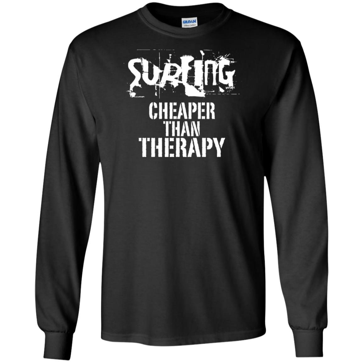 Surfing, Cheaper Than Therapy Shirt 11
