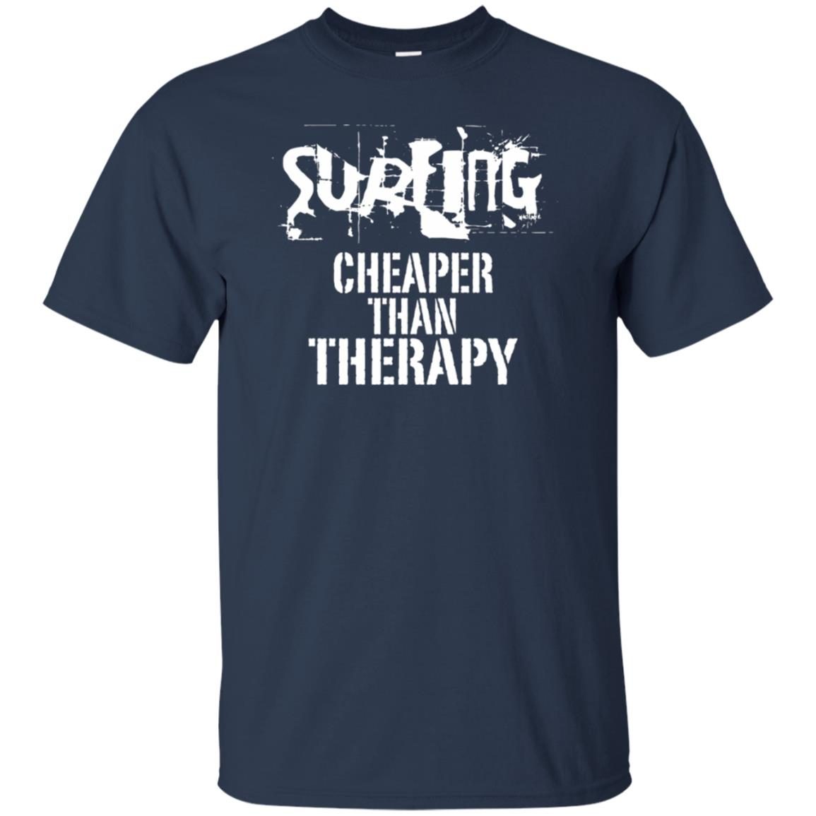 Surfing, Cheaper Than Therapy Shirt 12