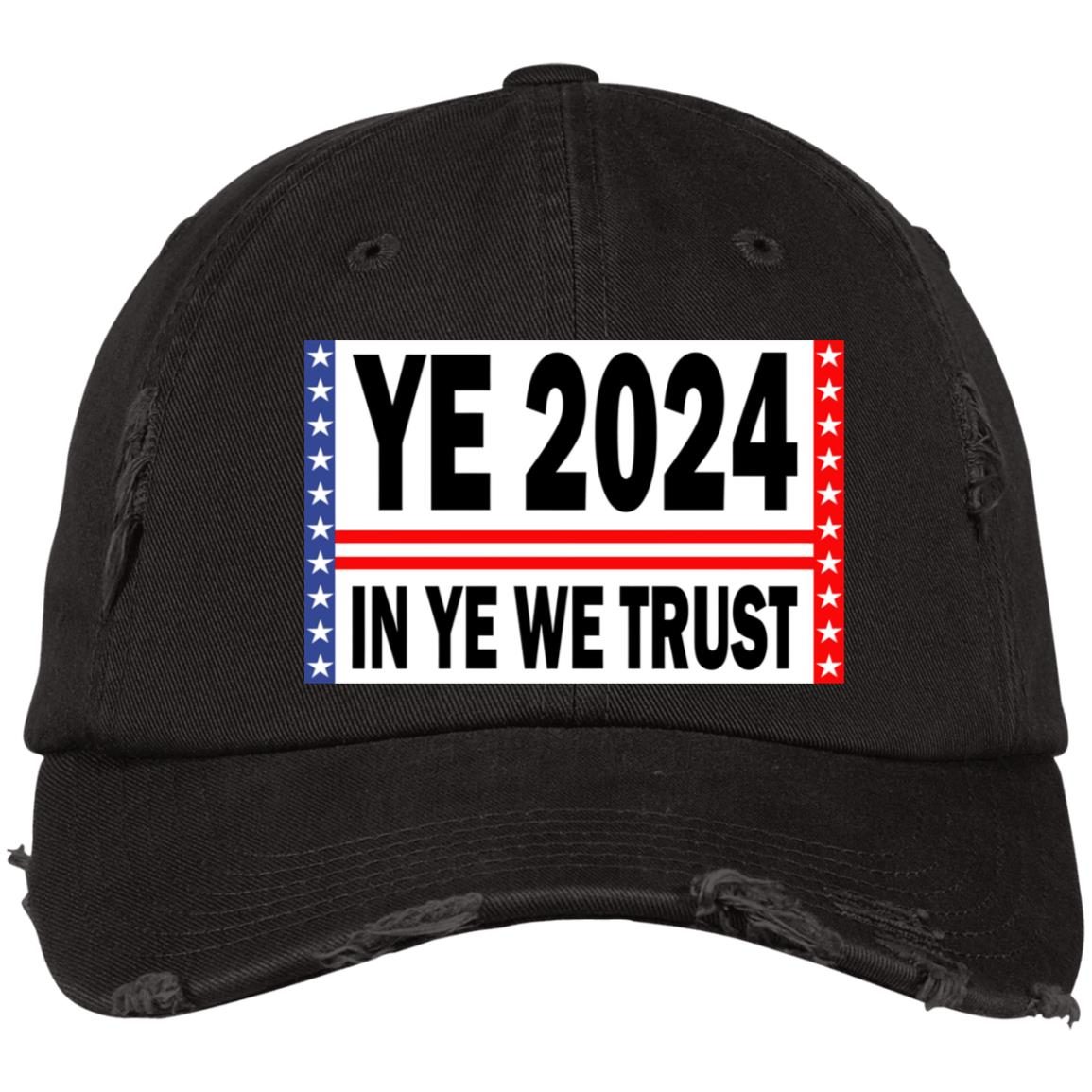 Ye 2024 in ye we trust hat cap