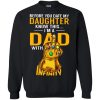 Before You Date My Daughter Know This I'm A Dad With Infinity Gauntlet shirt