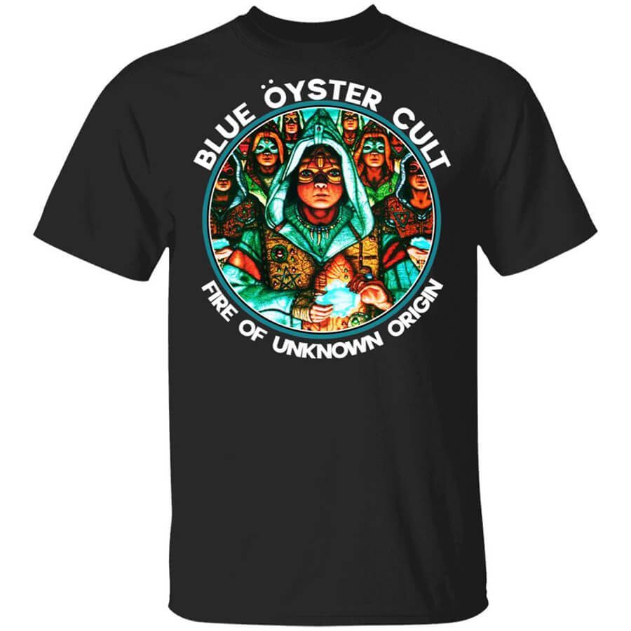 Blue Oyster Cult Fire of Unknown Origin shirt