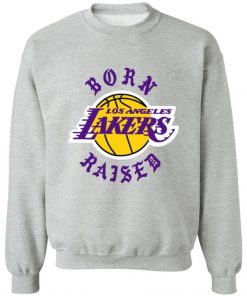 Born X-raised Los Angeles Lakers Shirt