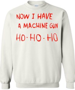 Die Hard Bruce Willis Now I Have A Machine Gun Ho Ho Ho shirt