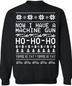 Die Hard Now I Have A Machine Gun Ho Ho Ho Christmas Sweater