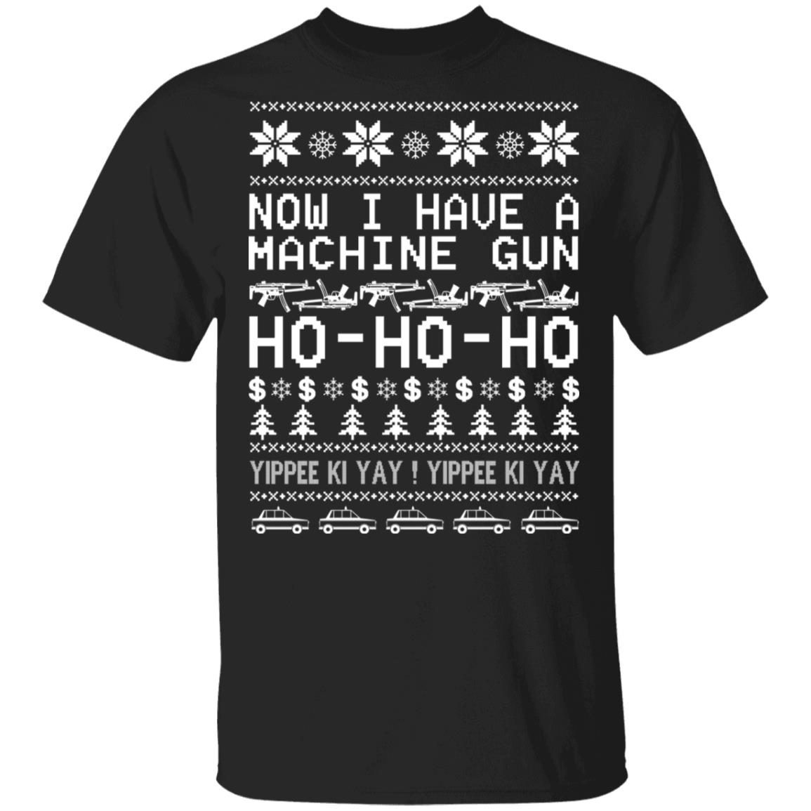 Die Hard Now I Have A Machine Gun Ho Ho Ho Christmas Sweater