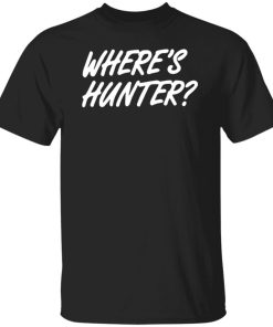 Donald Trump Wheres Hunter shirt