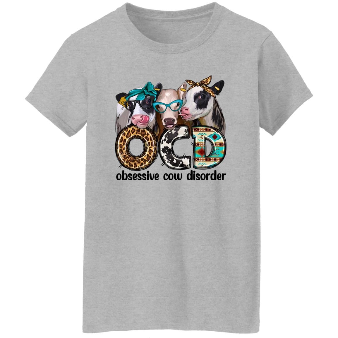 Obsessive Cow Disorder OCD Unisex shirt