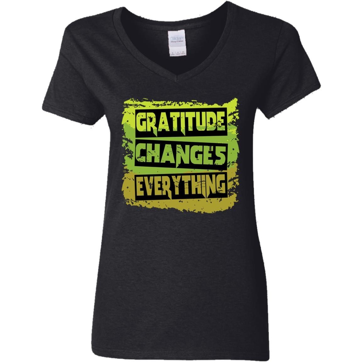 Gratitude Changes Everything Funny Quote shirt 6