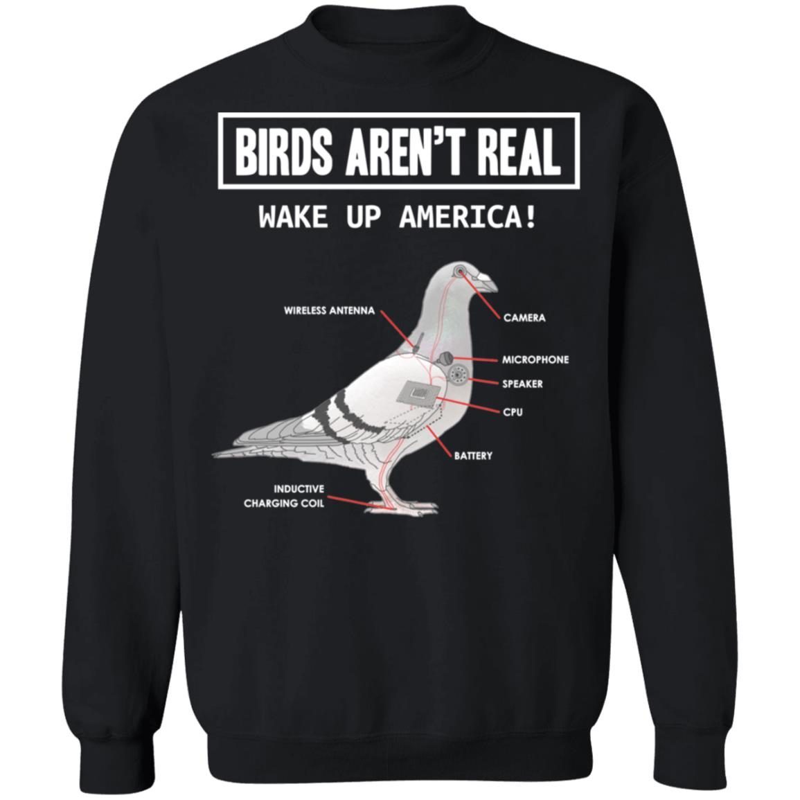 Birds Aren’t Real Make Up America shirt 8