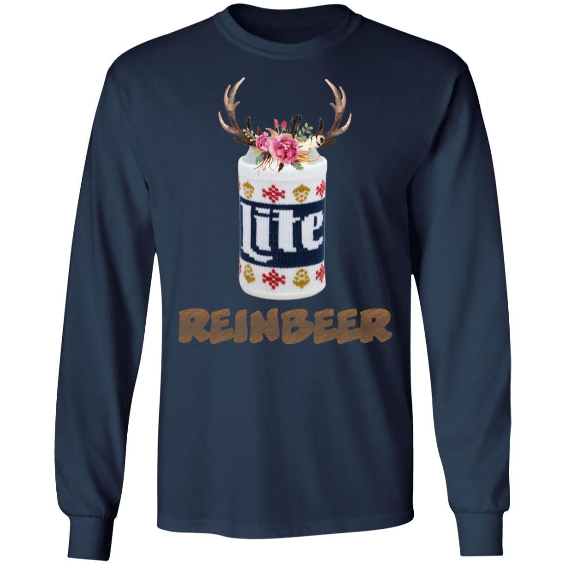 Can Miller Lite Reinbeer Funny Christmas Sweater 2