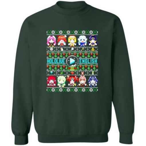Hololive English Christmas Sweater.jpeg