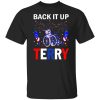 Back It Up Terry 4th Of July Firework American Flag Shirt