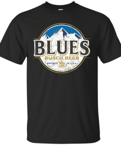 Blues Busch Light Beer Shirt