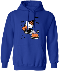 Hello Kitty Trick Or Treat Halloween Hoodie