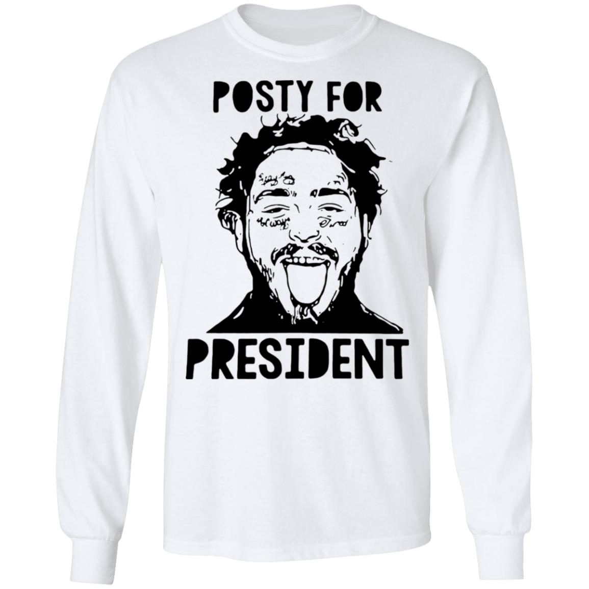 Post Malone Posty For President Shirt