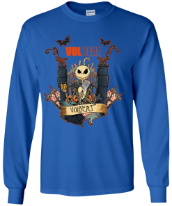 Volbeat Nightmare Jack Skellington Halloween Shirt Ls