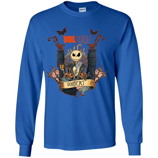 Volbeat Nightmare Jack Skellington Halloween Shirt Ls