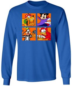 Disney Mickey Mouse And Friends Surprise Halloween Shirt Ls