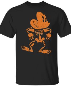 Disney Mickey Mouse Halloween Skeleton Shirt