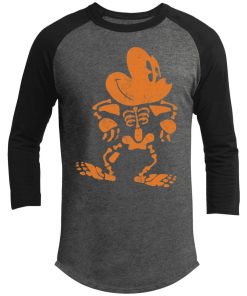 Disney Mickey Mouse Halloween Skeleton T Shirt