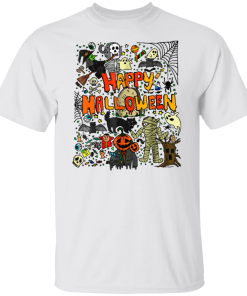 Happy Halloween Scary Retro Shirt