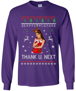 Ariana Grande Christmas Thank U Next Shirt Ls