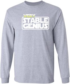 Will Ferrell Very Stable Genius Shirt Ls