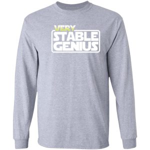 Will Ferrell Very Stable Genius Shirt Ls